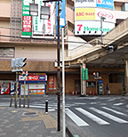 松戸駅(地上階)からのアクセス